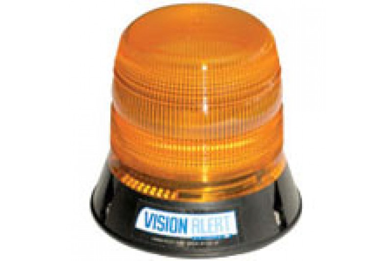 Vision Alert 1 Bolt 10-48v Amber LED Beacon